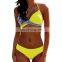 sexy brazilian bikini patchwork swimsuit plavky cheap bandeau swimwear women 2018 bathing suit brazilian cross bikini set