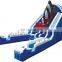 Raging Rapids inflatable penguin water slide