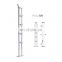 Top Class Hot Sale Clear Pillars Crystal Post Acrylic & SS304/316 for Indoor Staircase