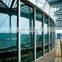 toughened low-e insulated frameless glass curtain wall
