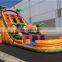 Professional Cheap Large Jungle Palm Tree Inflatable Water Slide Inflatable Wet Water Bounce Slide Comercial For Kid Adult Sale
