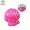 Pink inflatable float red seashell float