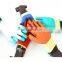Crinkle Latex Palm Dip Cotton Blend Gloves For Construction