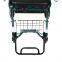 Aluminum ligiht stand up walker rollator walking aids wheelchair walkers with footrest