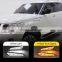 Carest 1 Pair LED DRL Side Fender Lights Daytime Running Lights With Yellow Turn Signal Lamp For Nissan Patrol 2014 - 2020