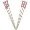 Braided Pole Bamboo Bead Picks For Tokyo Sushi skewers sticks