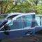 Chrome door visor side window deflector shade sun rain shield silver strips guard for BMW x5