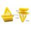 200pcs Car Retainer Clips Plastic Fastener Kits Bumper Fender Liner Fastener Rivet Push Clips Retainer