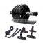 2021 Popular PVC Rope Skipping Fitness Power Wheel Abdominal Muscle Exercise Roller Exercise Training Abdominal Wheel