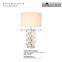 Exclusive Luxury Geometrical 4 Layer Clear Crystal Table Lamp For Five Star Hotel