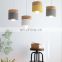 Modern Simple Solid Wood Pendant Light Nordic Living Room Lamp Fixture
