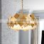 Hot Sell Modern Golden Metal Patch Pendant Light E27 LED Indoor Decorative Haning Lamp