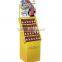 OEM design popular cardboard corrugated jar display rack