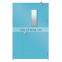 Commercial fireproof one hour two hours double leaf fire rated steel door for hospital seals