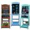 3 tiers display shelf blackboard wood rack flower holder with chalkboard