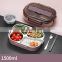 Decorative Anti Leak Custom Printed Japanese Bento Personalized OEM Wholesale School Lunch Boxes