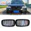 F15 F16 ABS gloss M color car auto front bumper mesh grille for BMW X series X5 X6 2015+