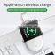 Mini portable watch charger power bank magnet wireless charger for iWatch