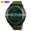 SKMEI 1347 Men's Sport Watch Digital Movement Multi-function Plastic Band Smart Watch