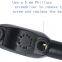 waterproof anti-theft 110dba siren normal shackle black color alarm motorcycle bike bicycle lock padlock