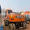 Doosan hot sale wheel excavator dh150-7 , Korea made doosan excavator , DOOSAN DH140-7 DH150-7