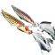 Byloo Metal Jig with High Speed Spoon 50mm/24g Spinner Bait Bass Fishing Lures Metal VIB Fishing Jig Spoon
