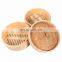 Popular Eco-Friendly Wholesale Round Bamboo Steamer Basket 10 inch