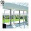 Aluminum Frameless House Exterior  Bifold  Accordion Soundproof Doors Aluminium Patio Glass Folding Door