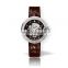 DK&YT Elegant Valentine Gift Girls Beautiful White Leather Watches Self Wind Woman Watch Automatic