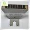 Direct manufacture solar LED road delineator for highway guardrail