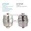 brushed nickel design 15 stage filter shower universal shower filter in china