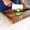 Small Acacia wood Board for Kitchen wood cutting Boards withJuice Groove Chopping Block