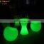 led glowing bench /outdoor sofa set plastic garden furniture led tables and bar chairs used