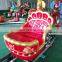 China suppliers fairground amusement park playground equipment small horses train rides for sale