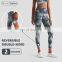 Custom Brand Logo Printing Fitness Wear Breathable Workout Yoga Pants Gym Tie-Dye Womens Leggings