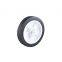 Rubber Wheel Steering Light Duty Black Office Polyurethane Casters