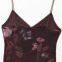 Irregular sexy floral dress for women in spring and summer 2025, new spicy camisole dress