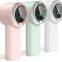 Portable Handheld Turbo Fan with LED Display - USB Rechargeable, 5 Speeds, 3600mAh Battery, Ultra-Quiet Mini Fan
