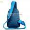 canvas material sport cross bag chest bag for women