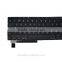 Custom UK Laptop keyboards Replacement 2008 For Macbook Pro 15" A1286 2008-2012