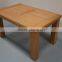 DT-4006-1 Solid Oak Furniture Extension Dining Table                        
                                                Quality Choice