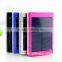 Outdoor Waterproof Solar Mobile Power Bank Charger 12000mAh