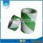 Green And White PVC Marking Adhesive Tape