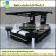 Factory directly sale clothing wood display cabinet hexagon glass display cabinet