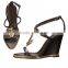 New arrivals for 2015 wholesale comfortable fashion lady sandal casual woman sandal