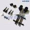 Antique Style Steel Sliding Barn Door Hardware Kit