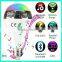 Color adjustable creative CE & RoHS speaker bluetooth music bulb