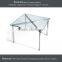 T-001S# Modern Coffee Table in Glass And Metal