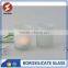 factory manufacture white candle holder glass