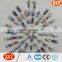 shenzhen xly wholesale colorful printed zipper slider